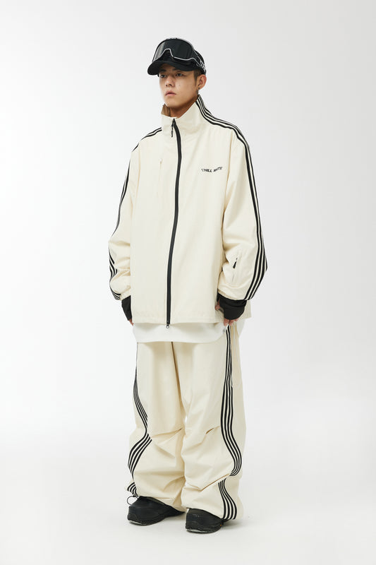 CHILLWHITE Baggy Trainer Style Suit - Beige