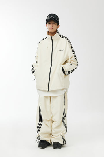 CHILLWHITE Baggy Trainer Style Suit - Beige