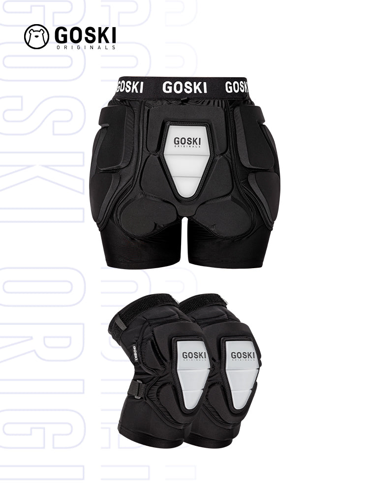 GOSKI Highly Quilified GEL Protection Set - Black