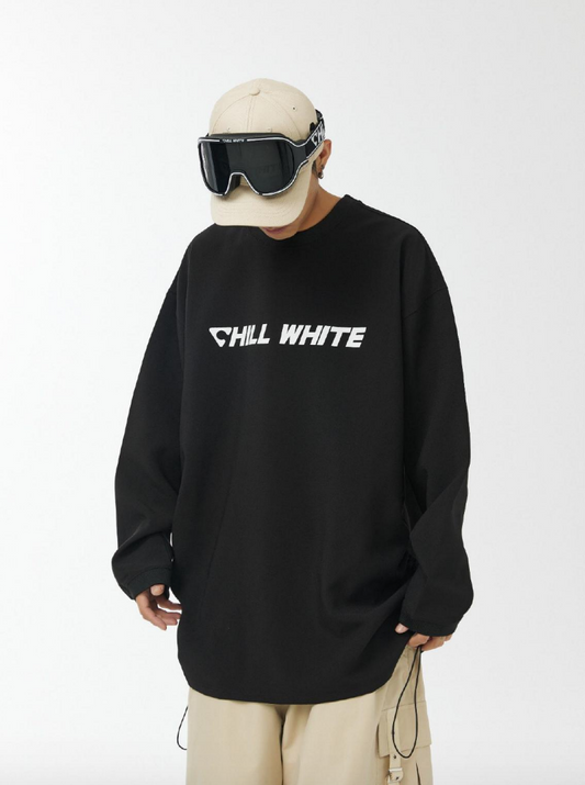 CHILLWHITE Water Resistant Sweatshirt - Jet Black