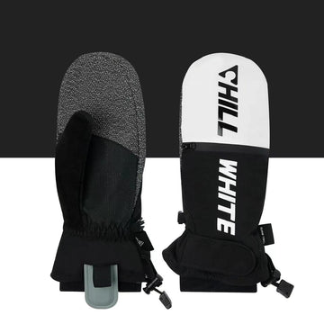 CHILLWHITE Gloves With Full Kevlar Tech - Black / White