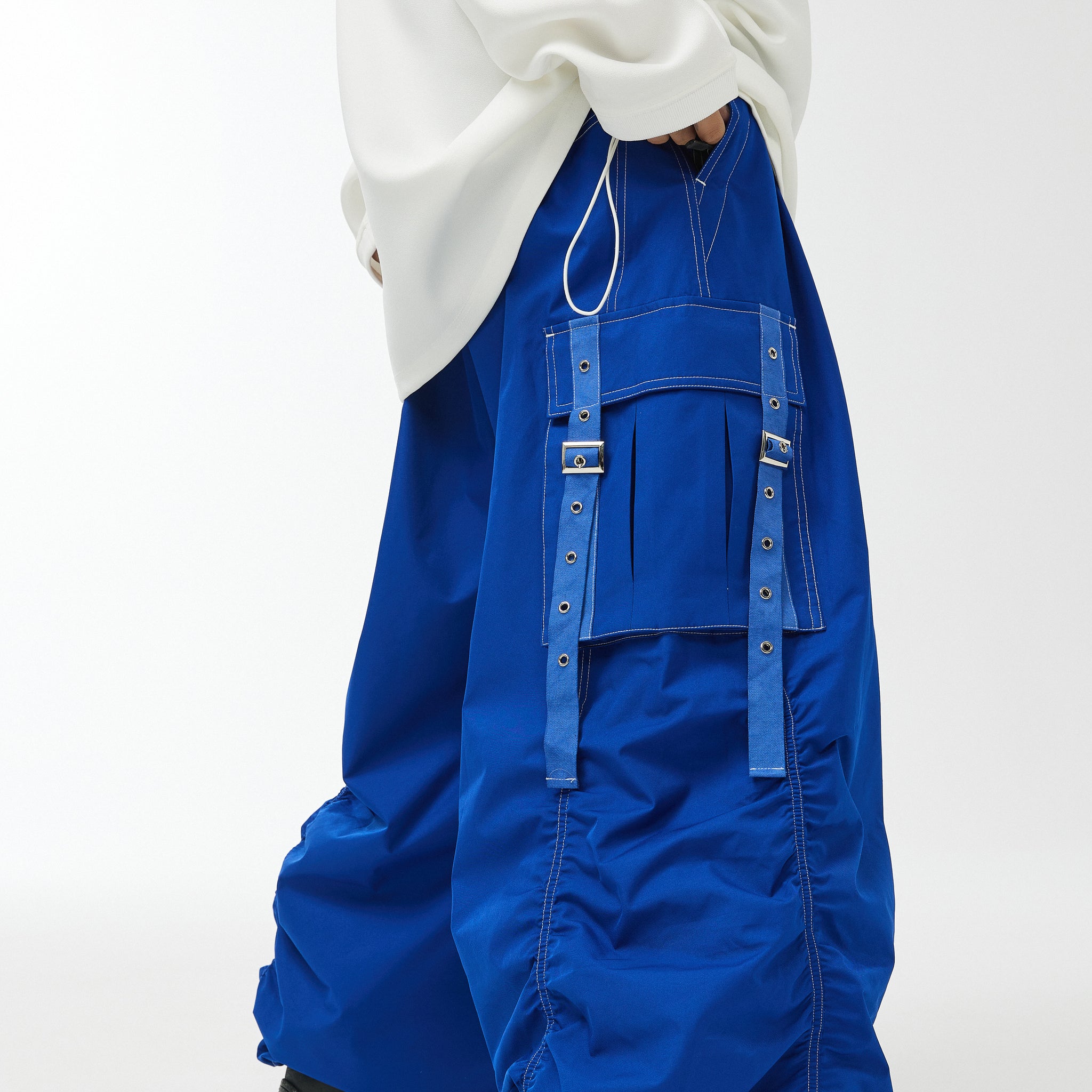 CHILLWHITE Baggy Freestyle Snow Pants - Blue