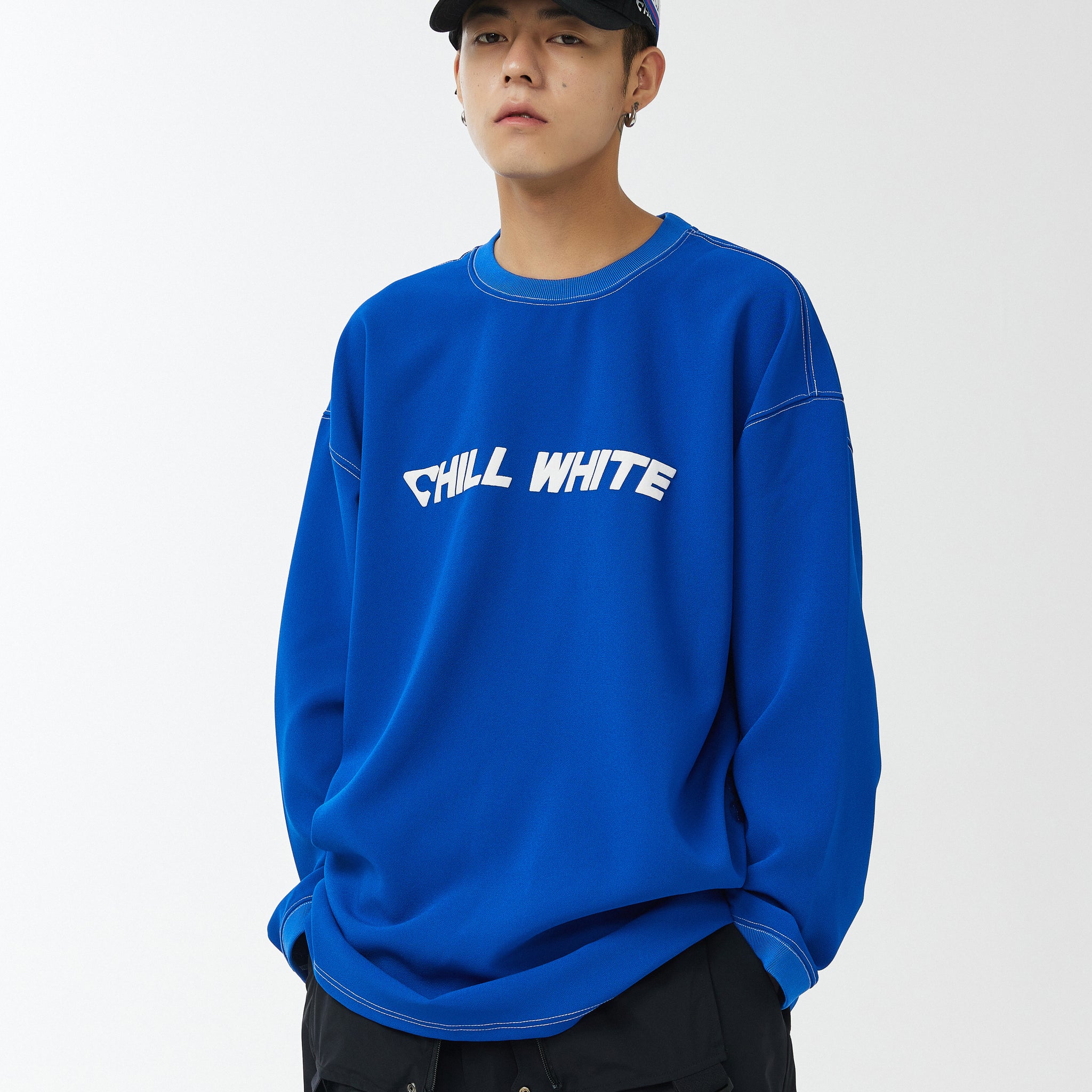 CHILLWHITE Water Resistant Sweatshirt - Klein Blue