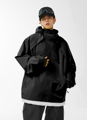 CHILLWHITE 10K Waterproof Backcountry Jacket - Black