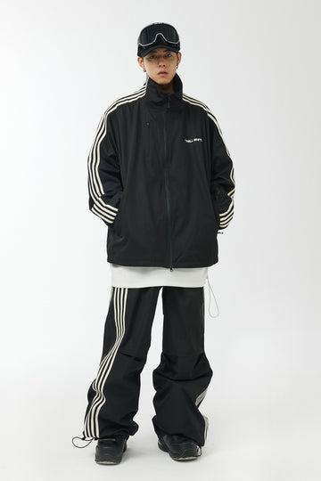 CHILLWHITE Baggy Trainer Style Suit - Black