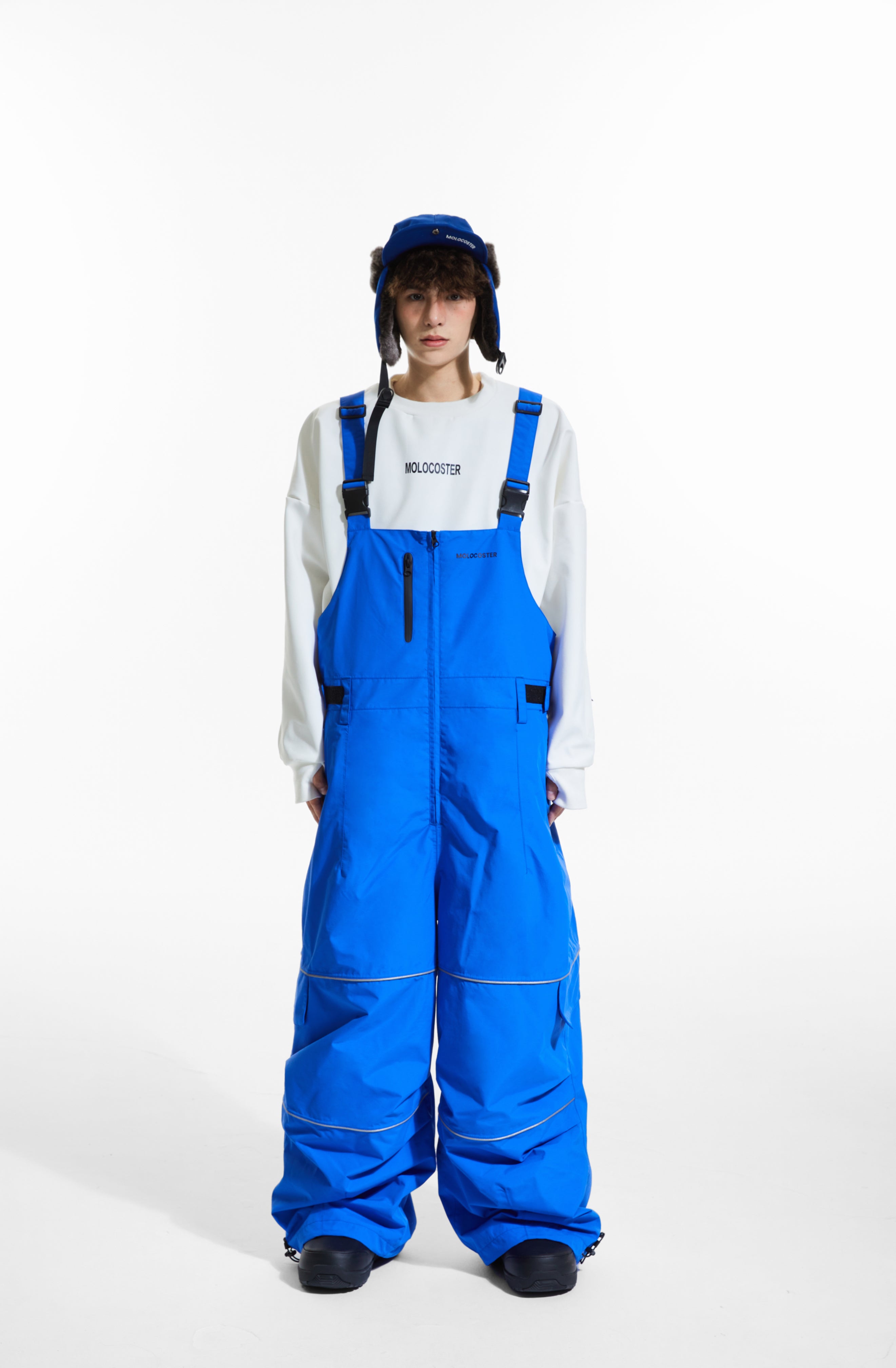 Molocoster Hip Logo Snow Pants｜Baggy Style Snowboarding Pants