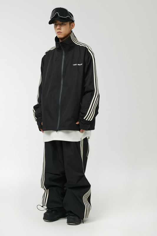 CHILLWHITE Baggy Trainer Style Suit - Black