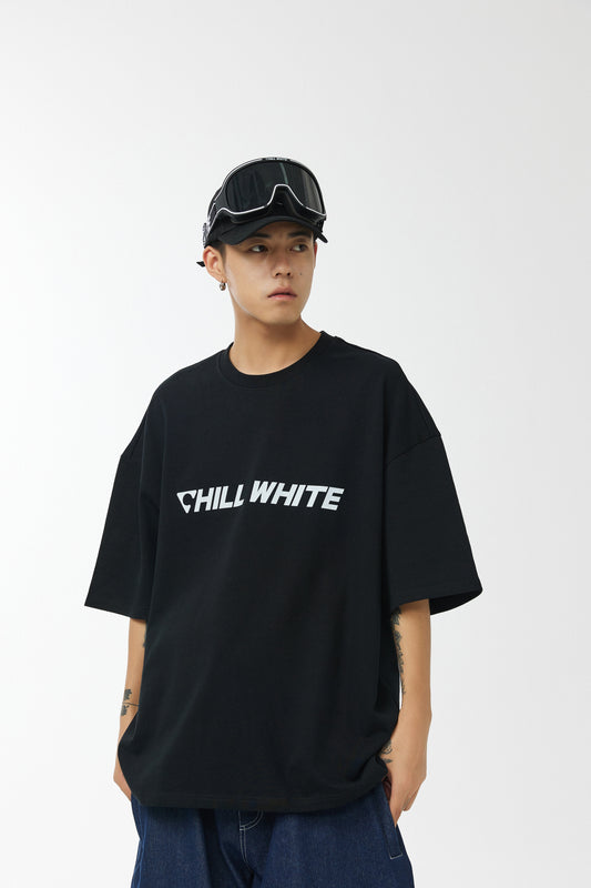 CHILLWHITE Basic T-Shirt - Black