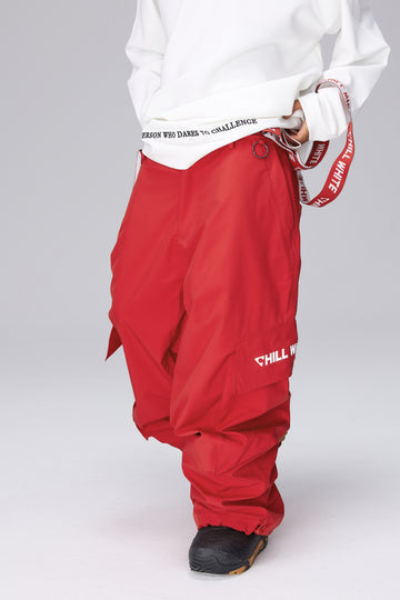 CHILLWHITE Rascal Water Resistant Pants - Red