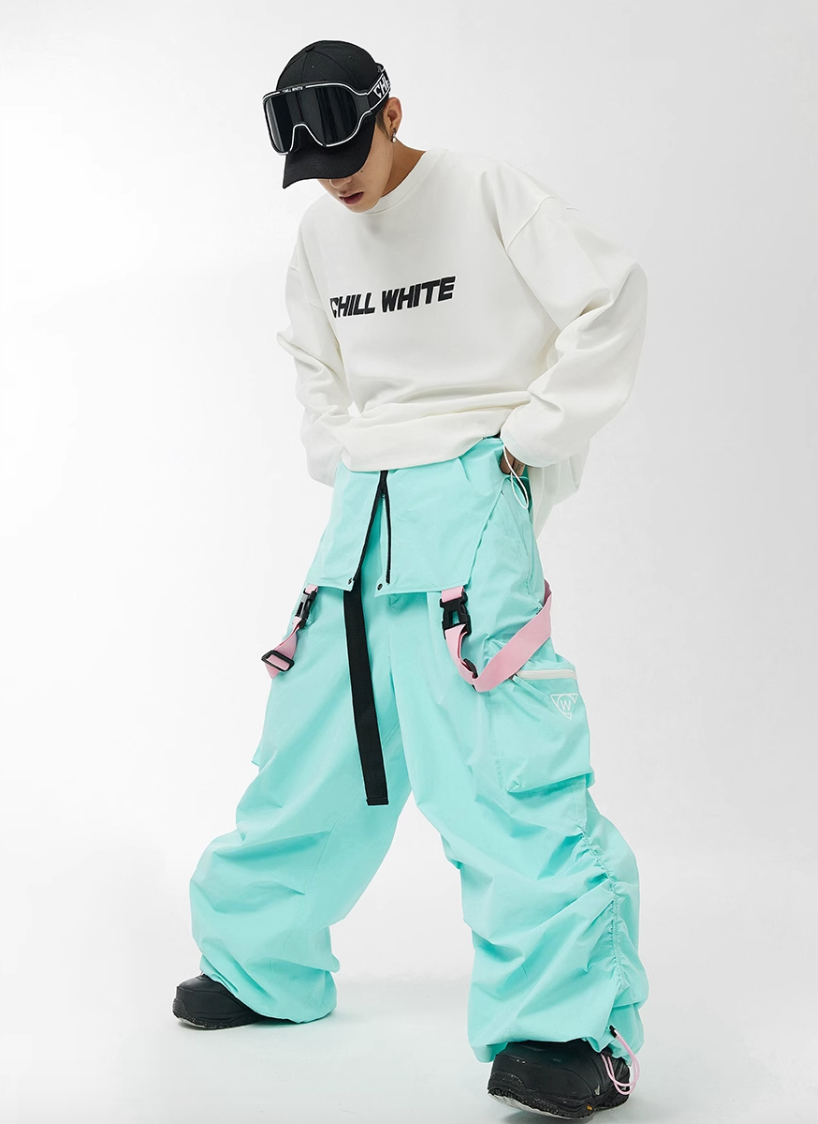 Tiffany blue 2025 snow pants