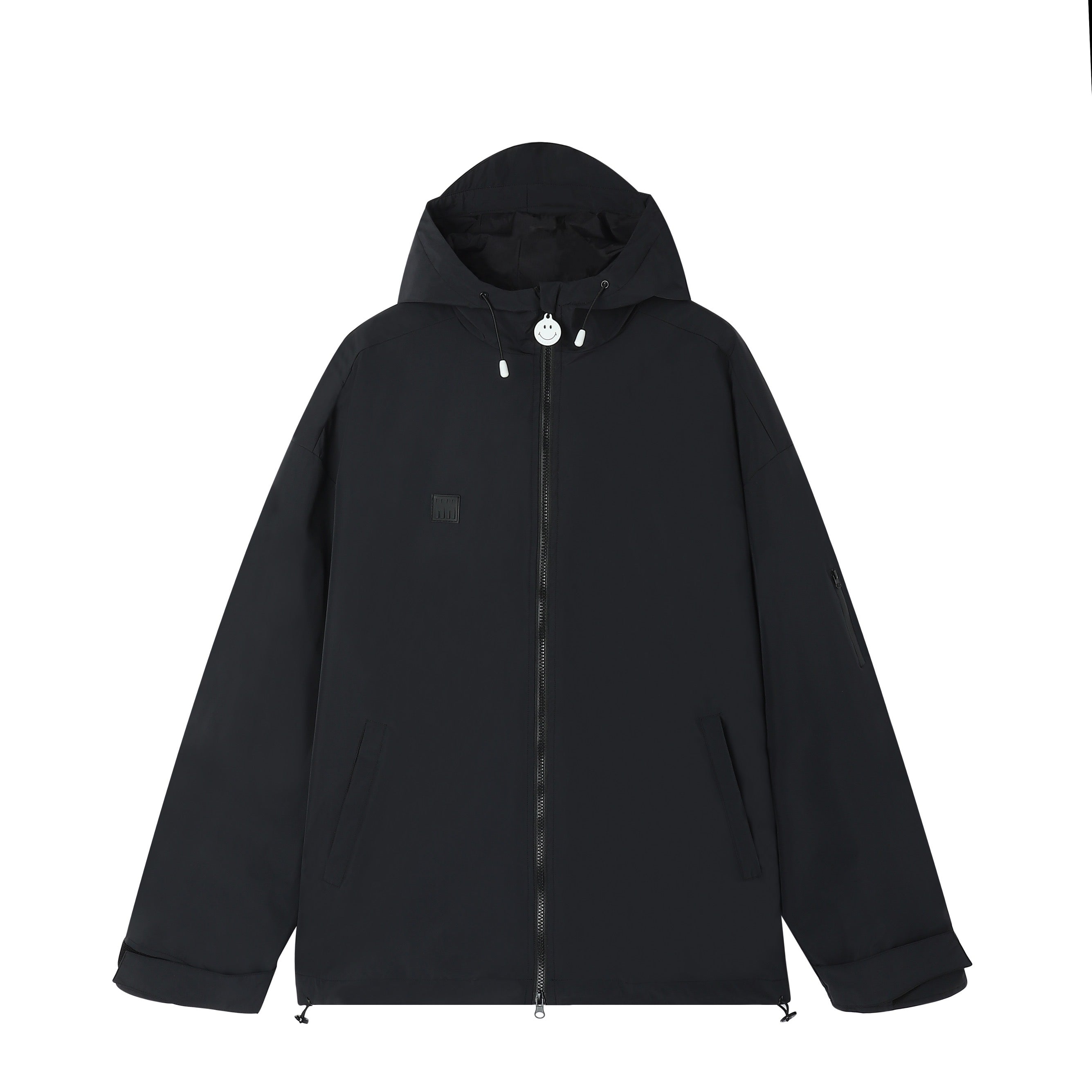 HELLYHANS Waterproof Baggy Snow Jacket - Black