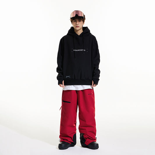 MOLOCOSTER Insulated Shell Snow Pants - Red Wine