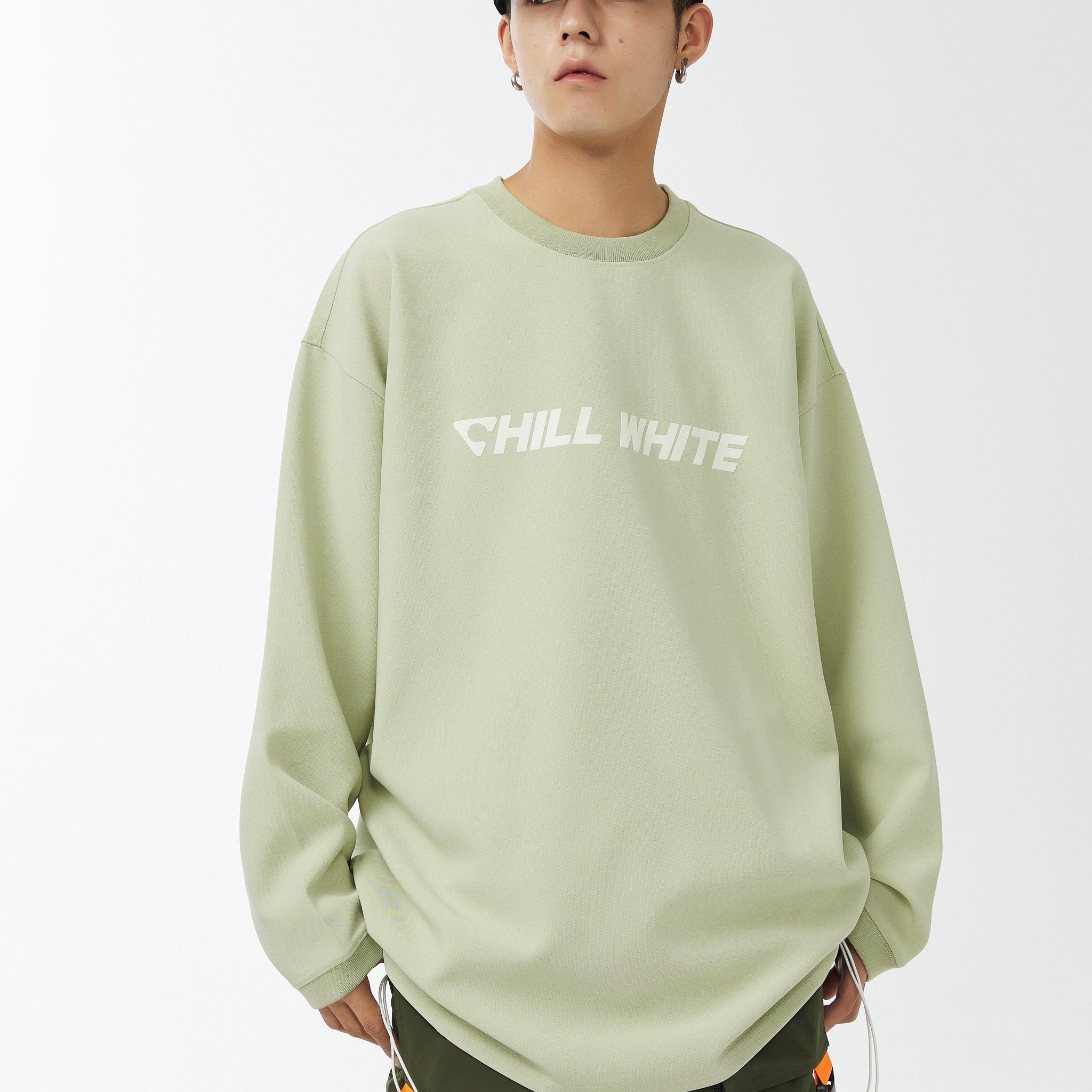 CHILLWHITE Water Resistant Sweatshirt - Sage Green
