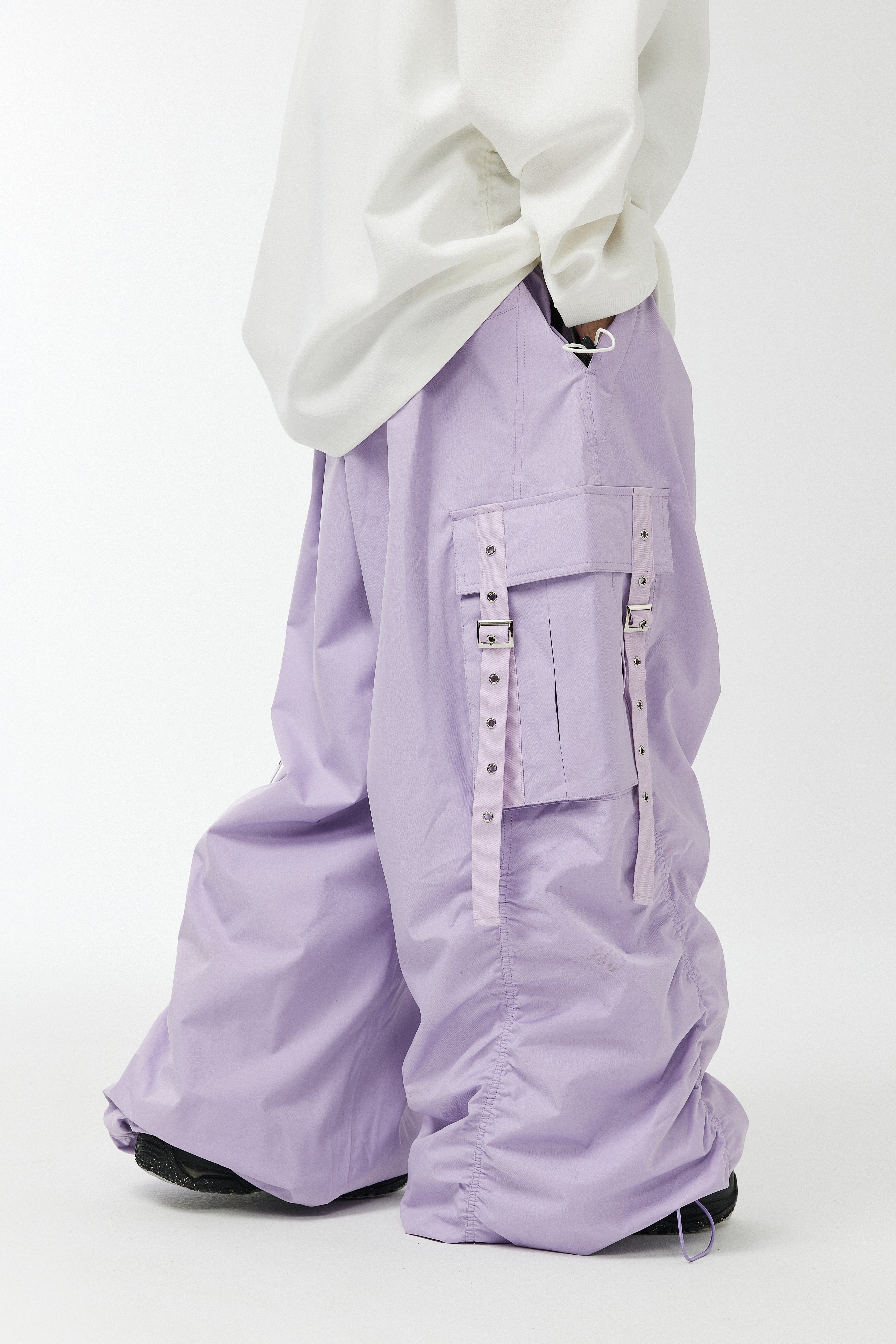 CHILLWHITE Baggy Freestyle Snow Pants - Mauve